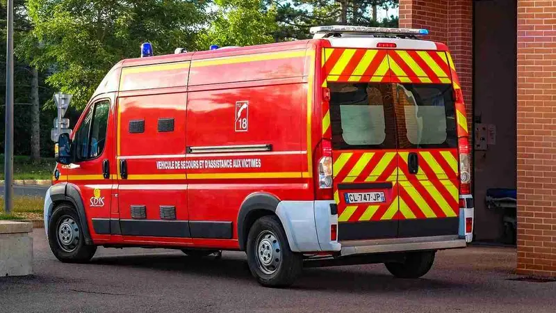 camion de pompiers