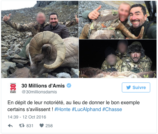 Luc Alphand au coeur d une pol mique Chasse Passion