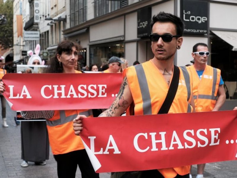 Manifestation anti chasse perpignan