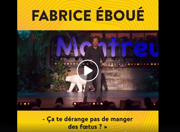 Vidéo : Fabrice Éboué se paie les Vegans !