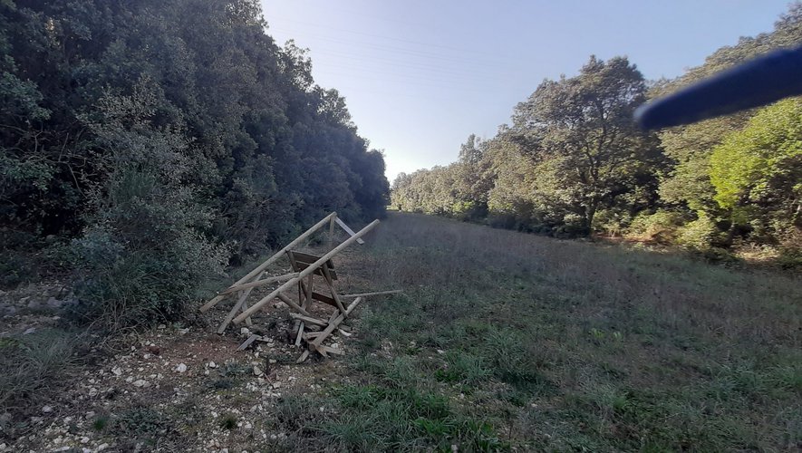 Gard : encore des miradors détruits