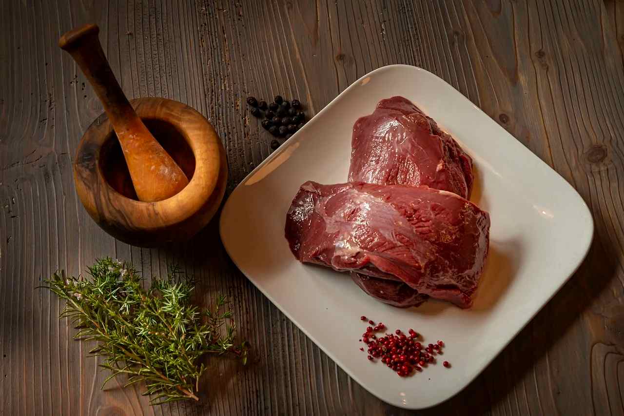 viande de gibier offerte à la banque alimentaire