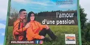 Publicités pour la chasse en Dordogne