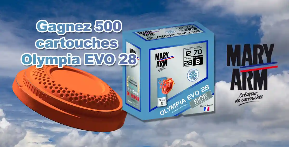 Concours Mary Arm : 500 Olympia EVO 28 à gagner !