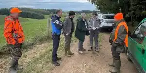 controles des chasseurs dans le Cantal