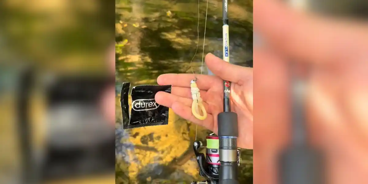 [Vidéo] Insolite : pêcher le carnassier avec un préservatif, ça marche!