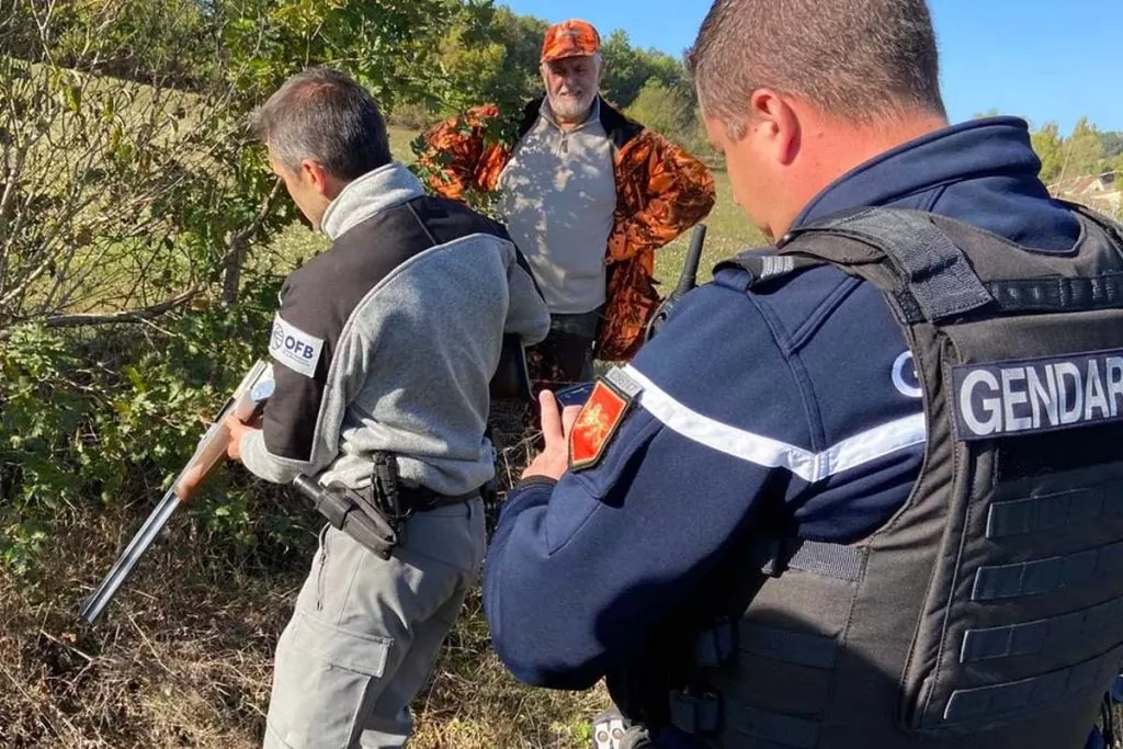 Ardèche : 35 chasseurs contrôlés par l’OFB, aucune infraction constatée