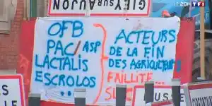 retour des manifestations des agriculteurs