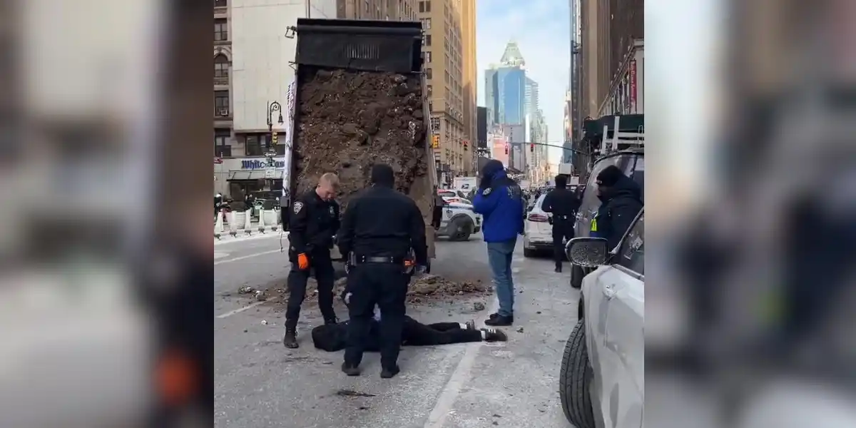 [Vidéo] Des activistes animalistes veulent bloquer une rue mais ont oublié que la terre pouvait geler